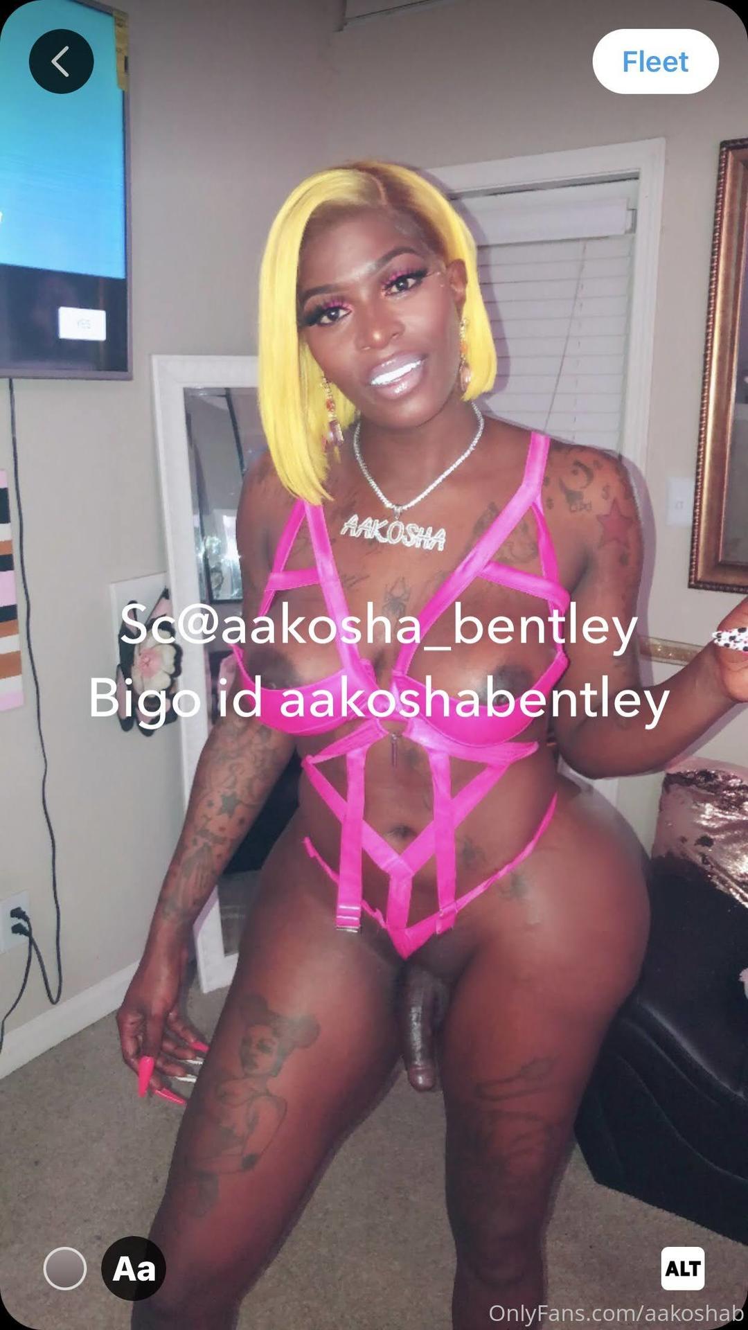 Fuites Nues OnlyFans d'Aakosha Bentley / aakoshab 8