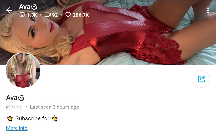 Ava / oftopfree Fuites Nues OnlyFans 1