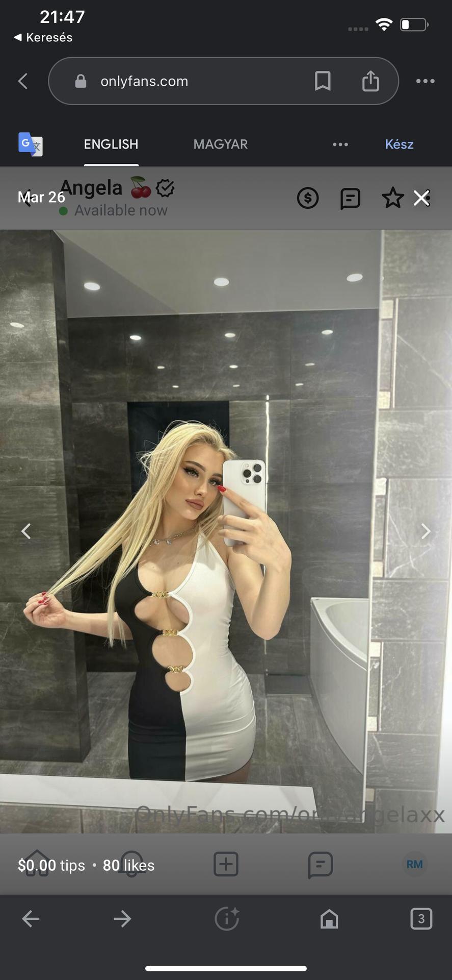 Onlyangelaxx Nude OnlyFans Fuites 1