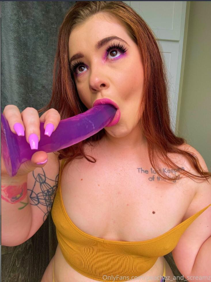 Fuites Nues OnlyFans d'Ava Sparxxx / Peachez_and_Screamz 1