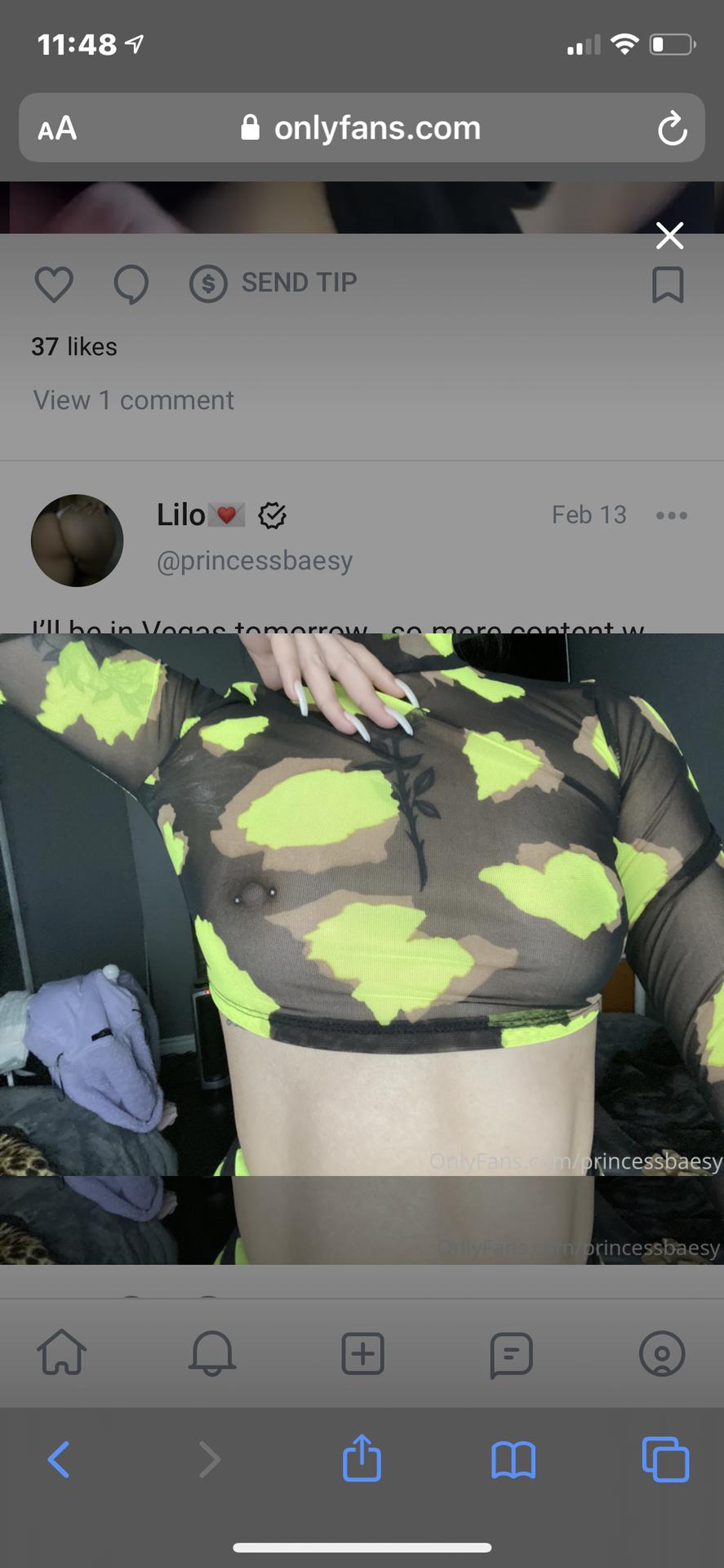 Fuites Nues de Princessbaesy sur OnlyFans 1
