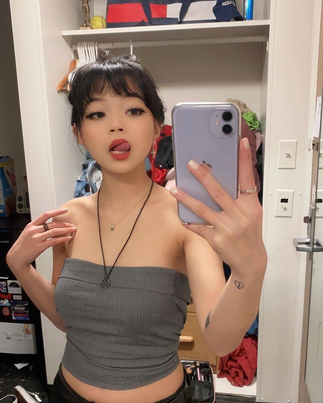 Fuites nues de wasabiicat sur Patreon 1
