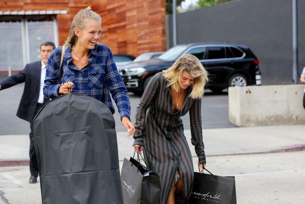 Sofia Richie Braless 12