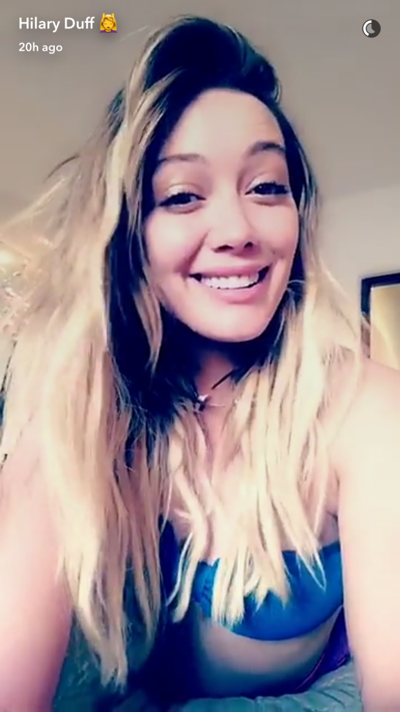 Hilary Duff Sexy Snapchat 1 thefappening.so