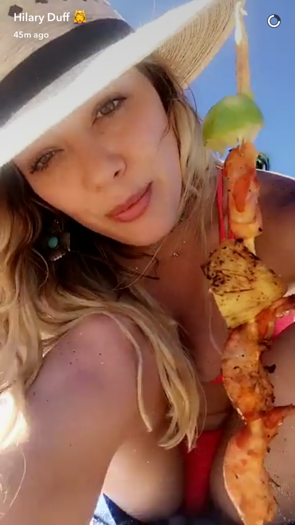 Hilary Duff Sexy Snapchat 2 thefappening.so