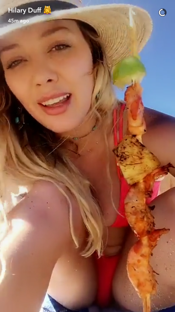 Hilary Duff Sexy Snapchat 3 thefappening.so