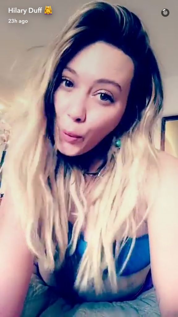 Hilary Duff Sexy Snapchat 7 thefappening.so