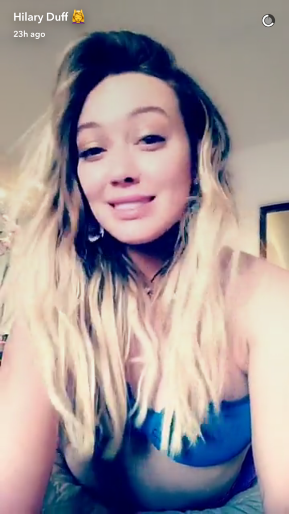 Hilary Duff Sexy Snapchat 8 thefappening.so