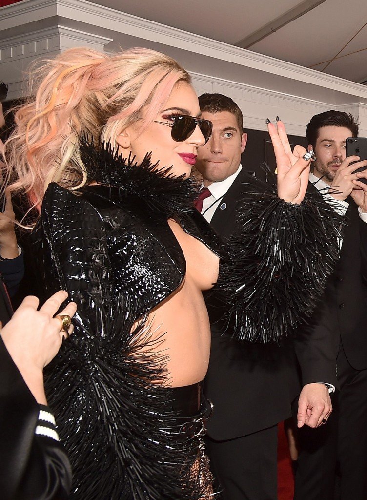 Lady Gaga Underboob 4