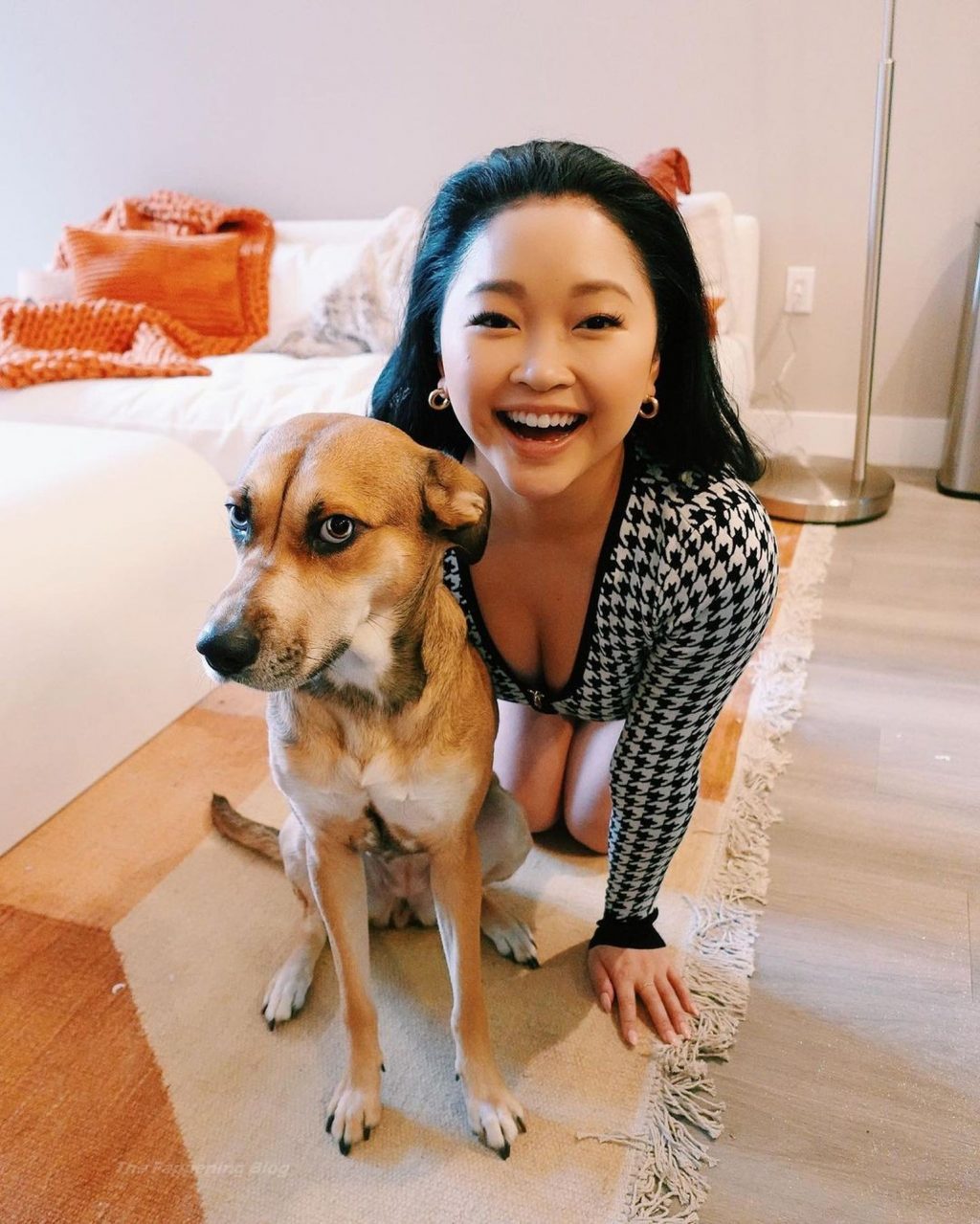 Décolleté Sexy de Lana Condor